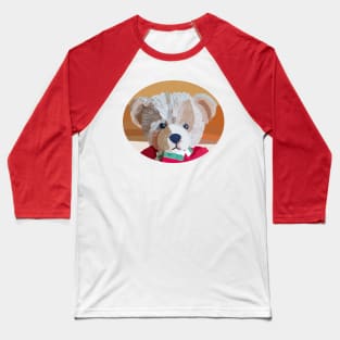 Teddy Bear Portrait Baseball T-Shirt